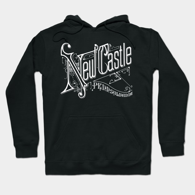 Vintage New Castle, PA Hoodie by DonDota